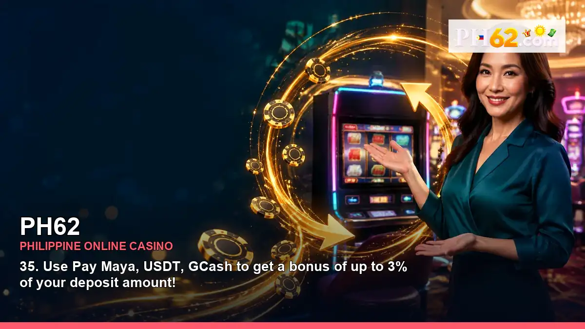 PH62 online casino and slot games for Philippine players